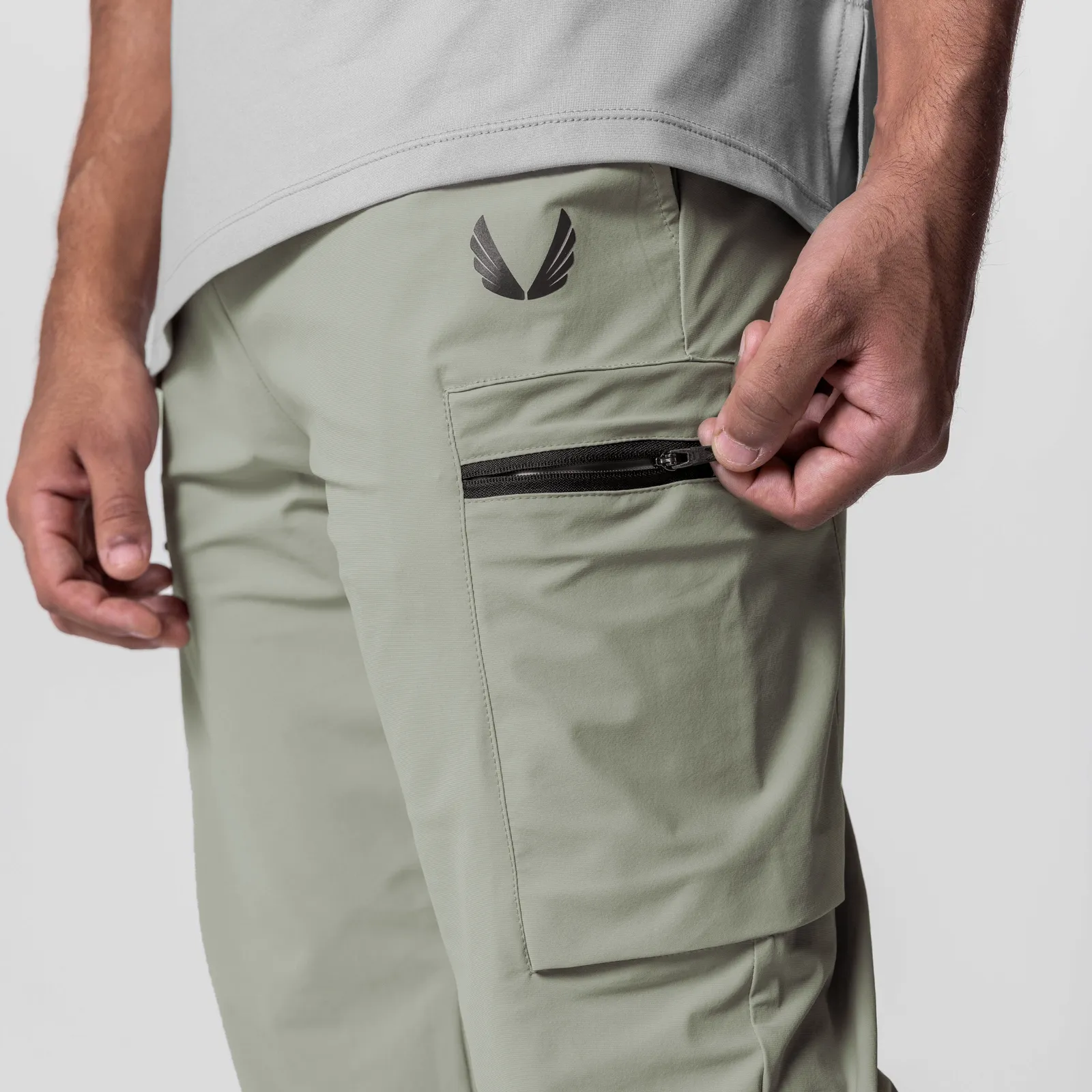 0656. Tetra-Lite® Standard Zip Jogger - Sage