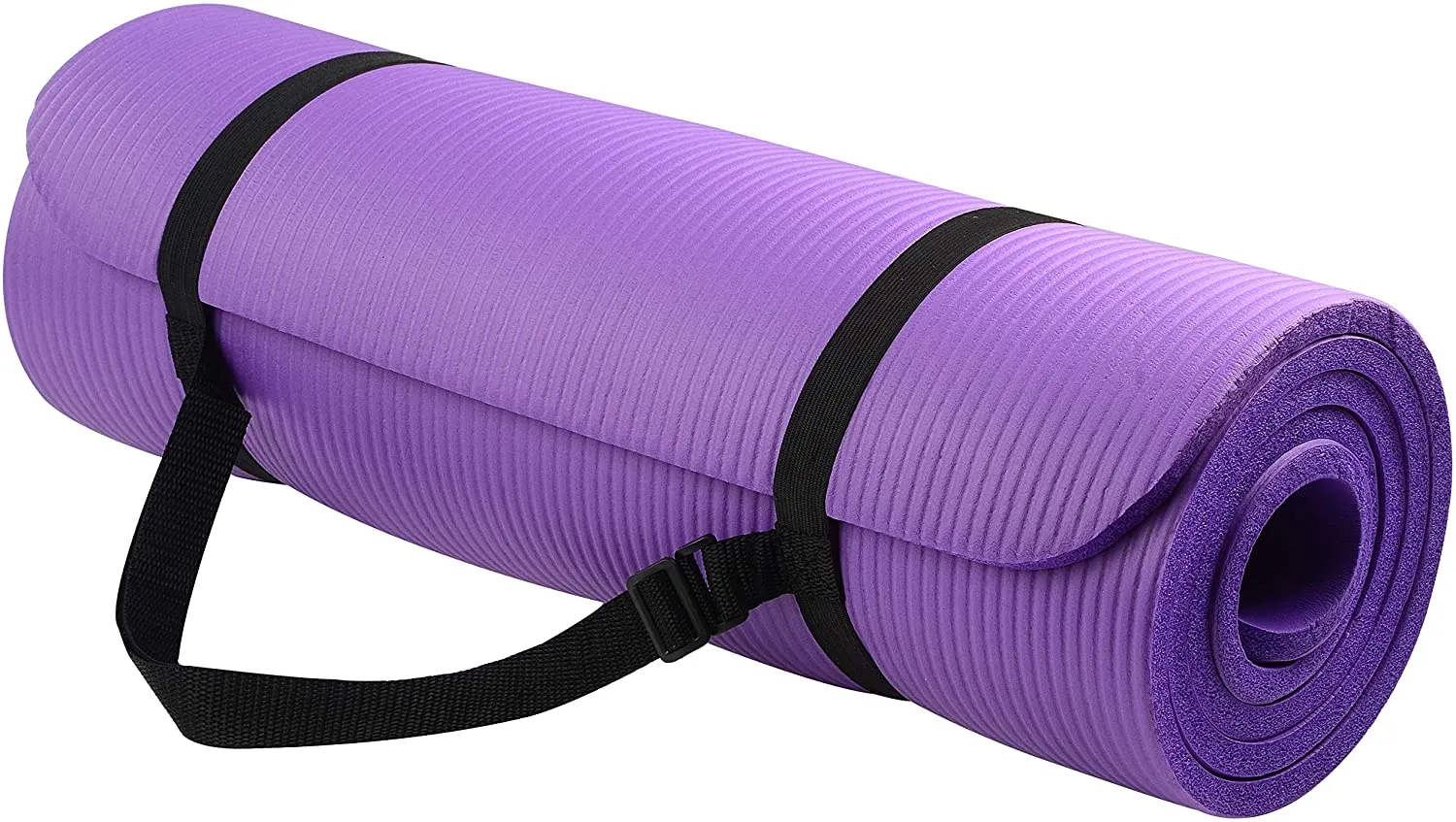 1/2-Inch Extra Thick High Density Anti-Tear Exercise Yoga Mat with Carrying Strap