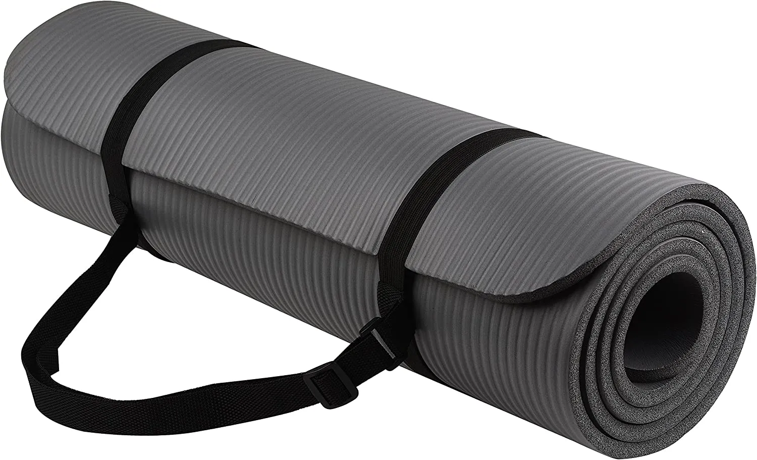 1/2-Inch Extra Thick High Density Anti-Tear Exercise Yoga Mat with Carrying Strap