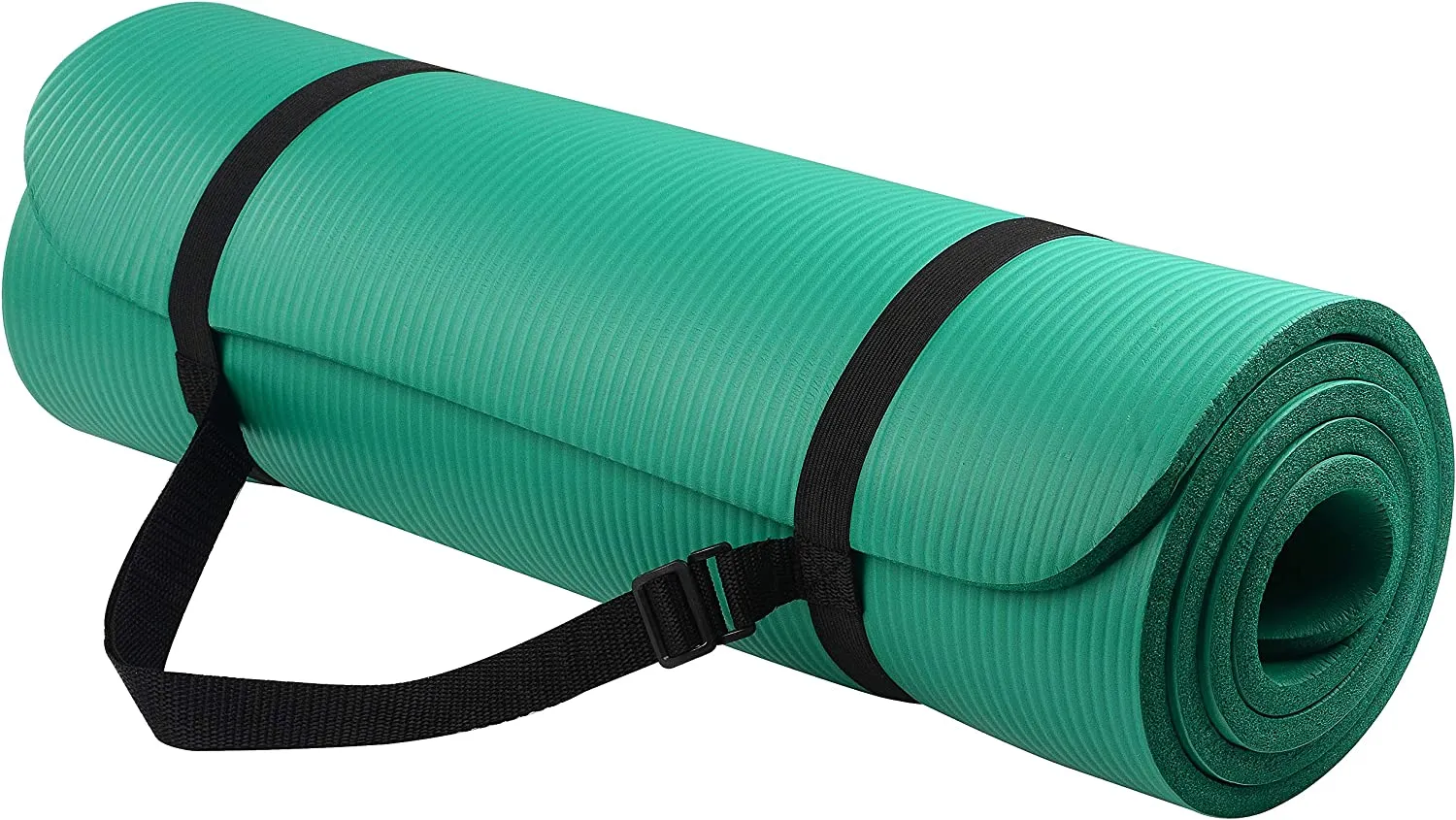 1/2-Inch Extra Thick High Density Anti-Tear Exercise Yoga Mat with Carrying Strap