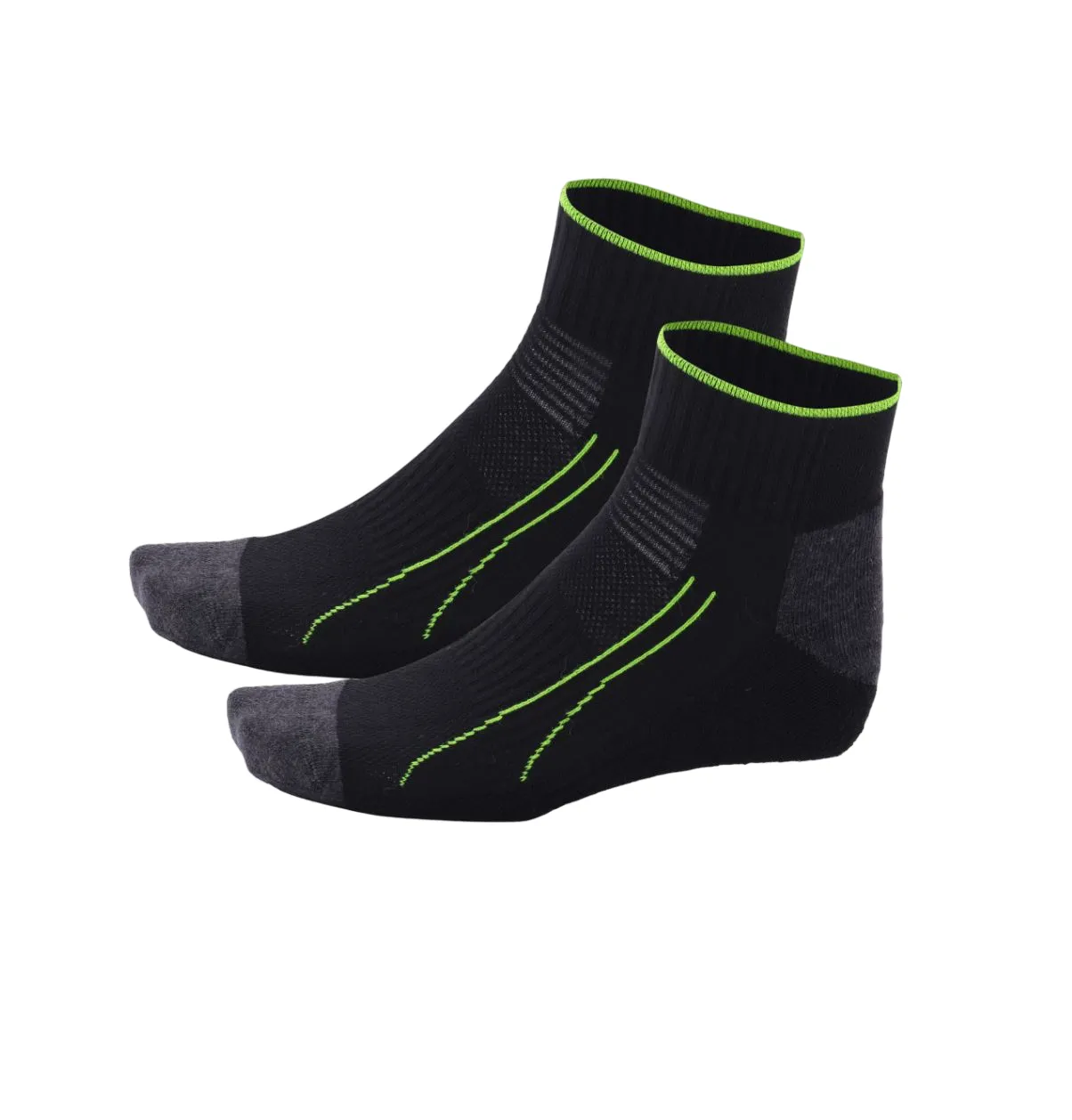 20 X Unisex Puma Performance Training Quarter Crew Black Socks