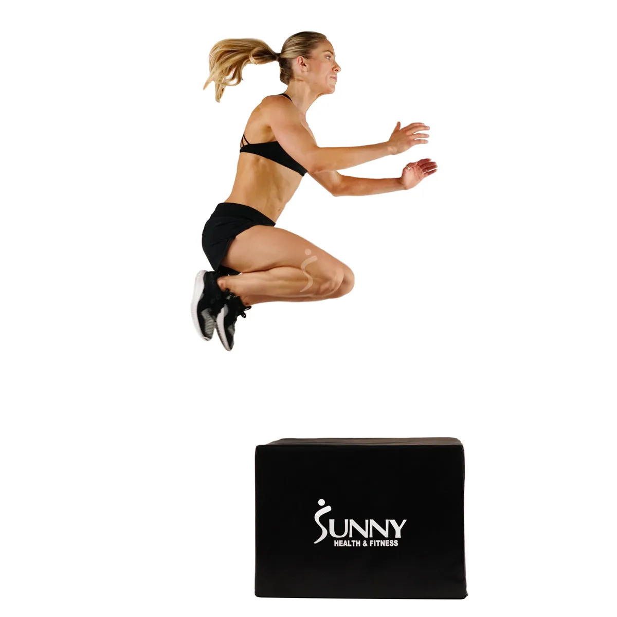 3-in-1 Ultra Dense Foam Plyo Box, 28"/24"/20"