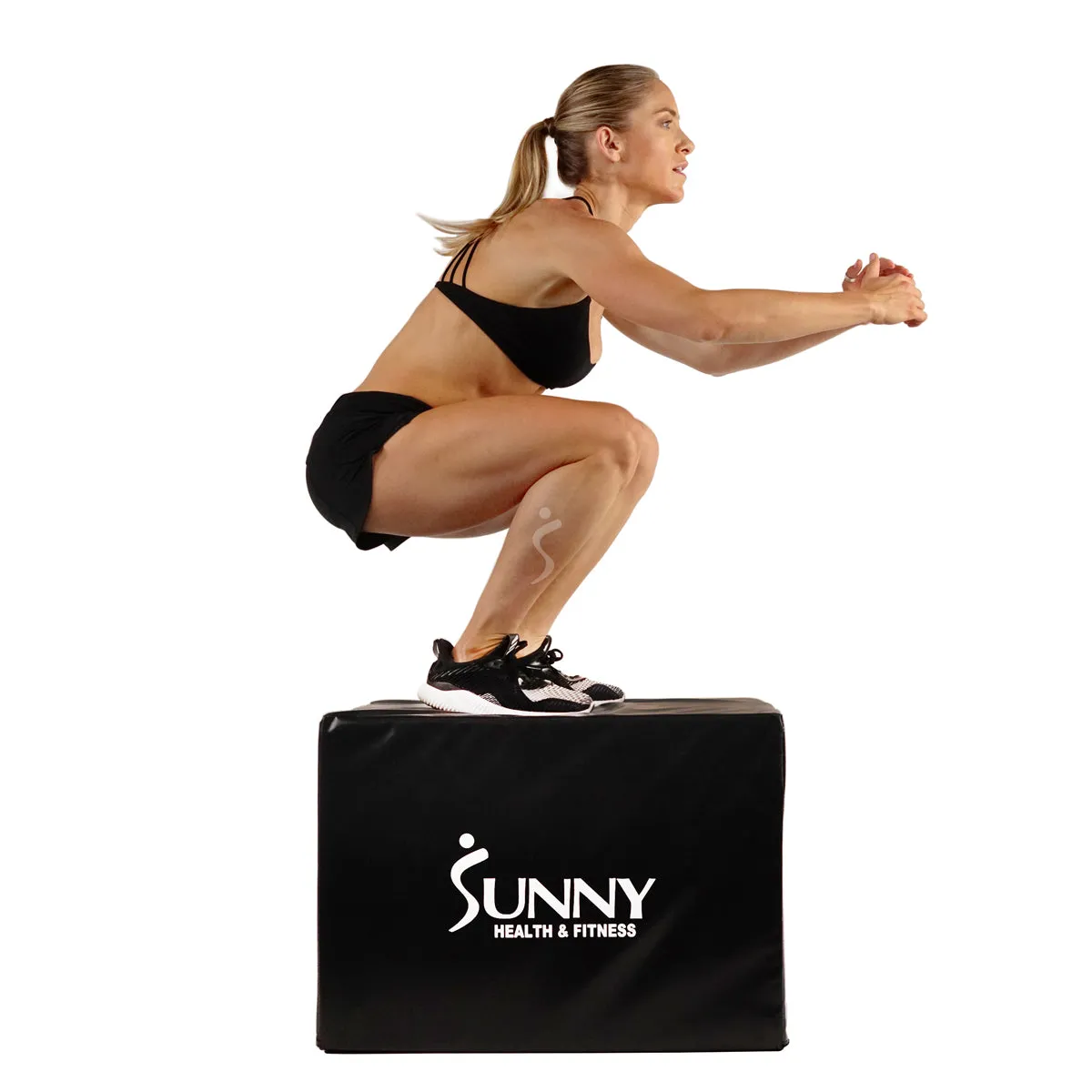 3-in-1 Ultra Dense Foam Plyo Box, 28"/24"/20"