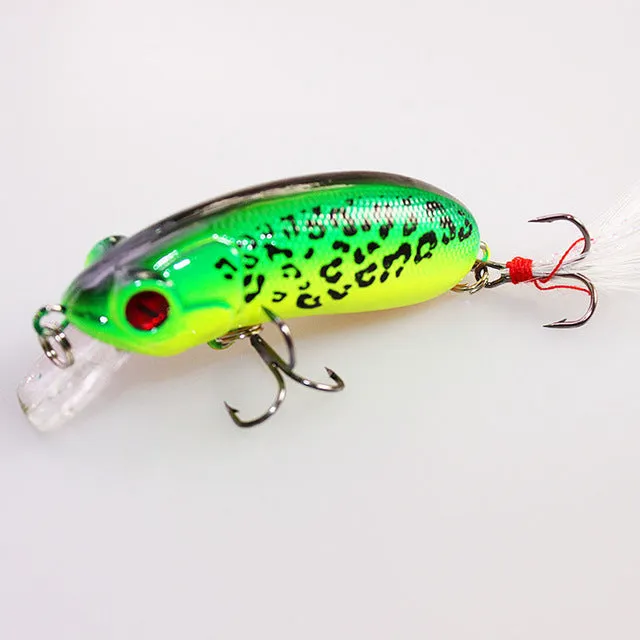 6cm 10g Top Water Fishing Lures Crankbait Swimming Crank Baits Artificial Swimbait Wobblers Fish Tackle