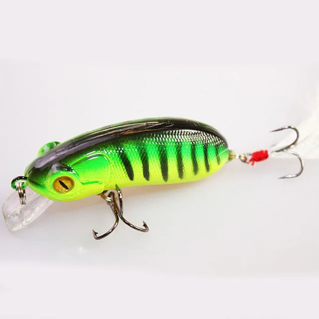 6cm 10g Top Water Fishing Lures Crankbait Swimming Crank Baits Artificial Swimbait Wobblers Fish Tackle