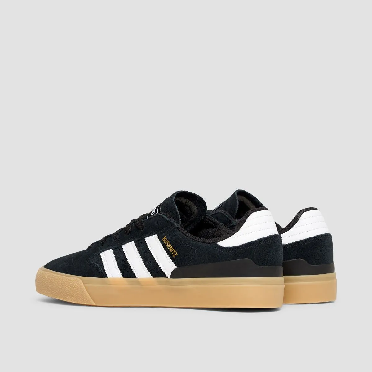 adidas Busenitz Vulc 2 Shoes - Core Black/Footwear White/Gum3