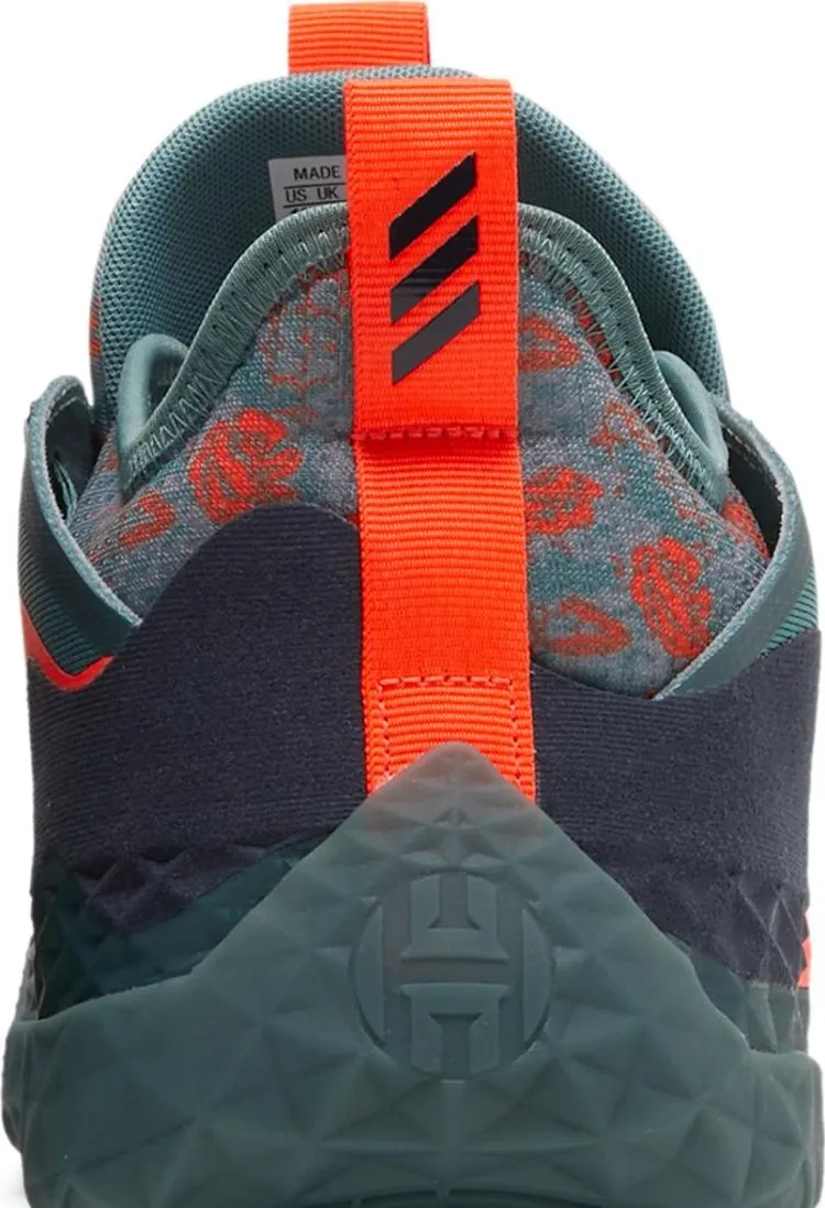 Adidas Harden Vol. 5 Futurenatural 'Floral - Hazy Emerald', green