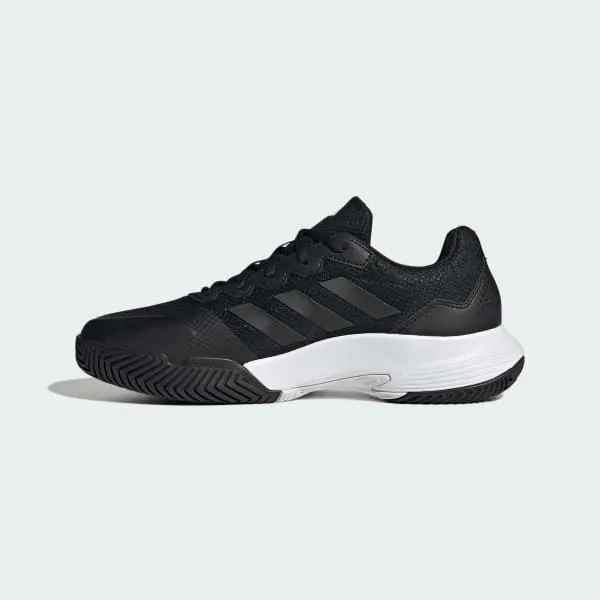 Adidas Men's Gamecourt 2.0 Tennis Shoes - Core Black / Grey Four