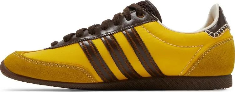 Adidas Wales Bonner x Japan 'Hazy Yellow Dark Brown' Sneakers, yellow