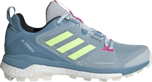 Adidas Wmns Terrex Skychaser 2.0 GTX 'Hazy Blue Hi-Res Yellow', blue