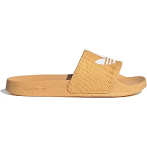 Adidas Women's Adilette Lite Slides - Hazy Orange / Cloud White