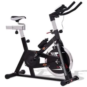 Adjustable Exercise Bike with LCD Display