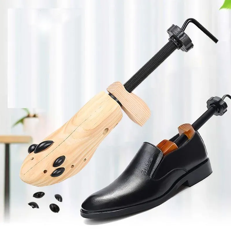 Adjustable wooden shoe stretcher - perfect for comfort