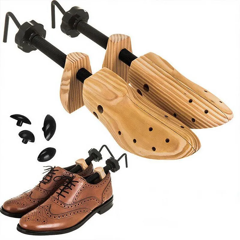 Adjustable wooden shoe stretcher - perfect for comfort