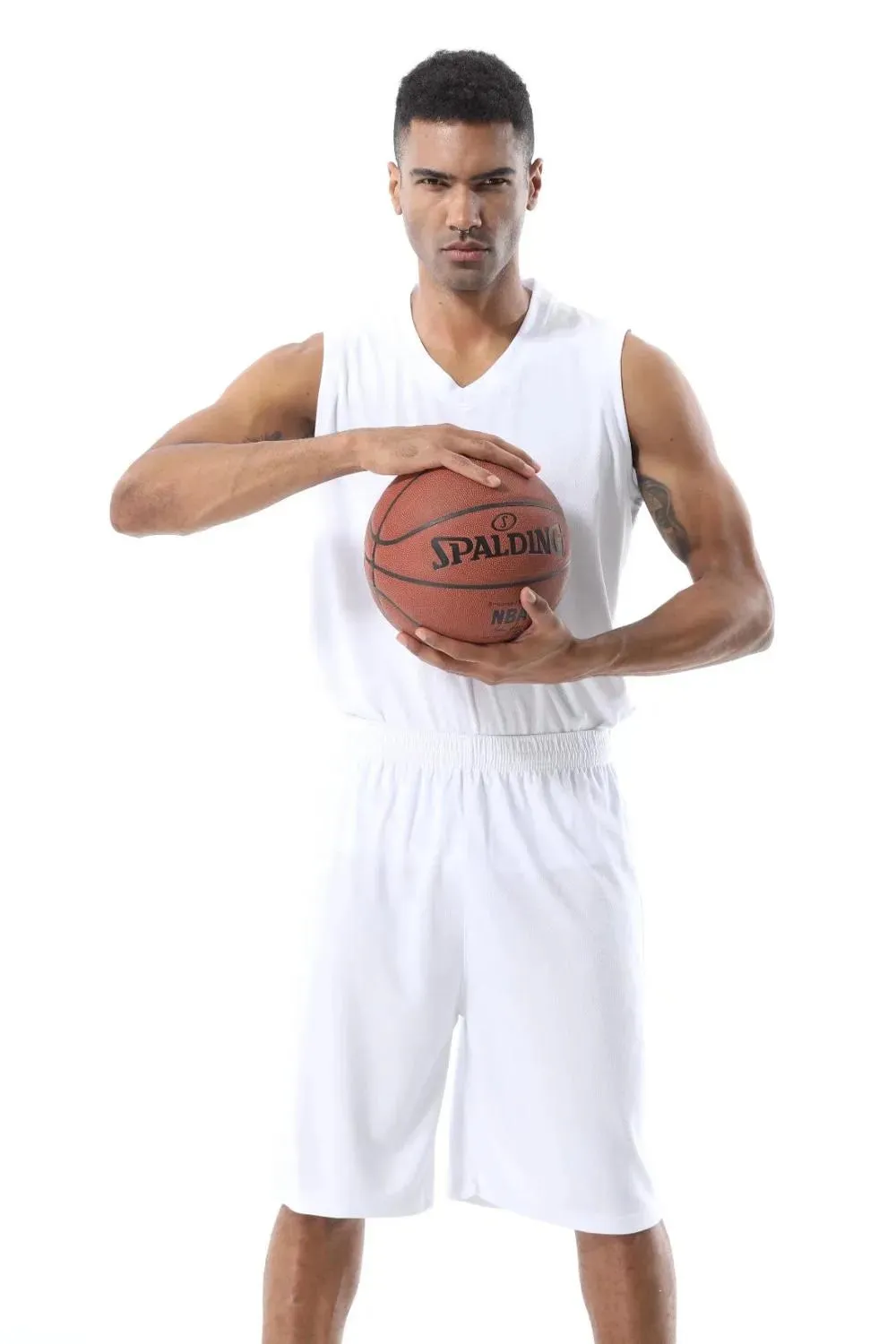 Adult Men Basketball Jersey Suit Uniform Shirts & Shorts sports training Jerseys Kit Set Football Jersey Custom team game