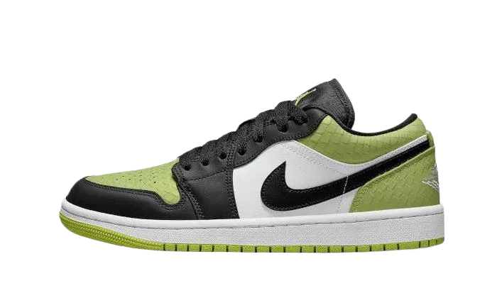 Air Jordan 1 Low "Snakeskin Vivid Green"