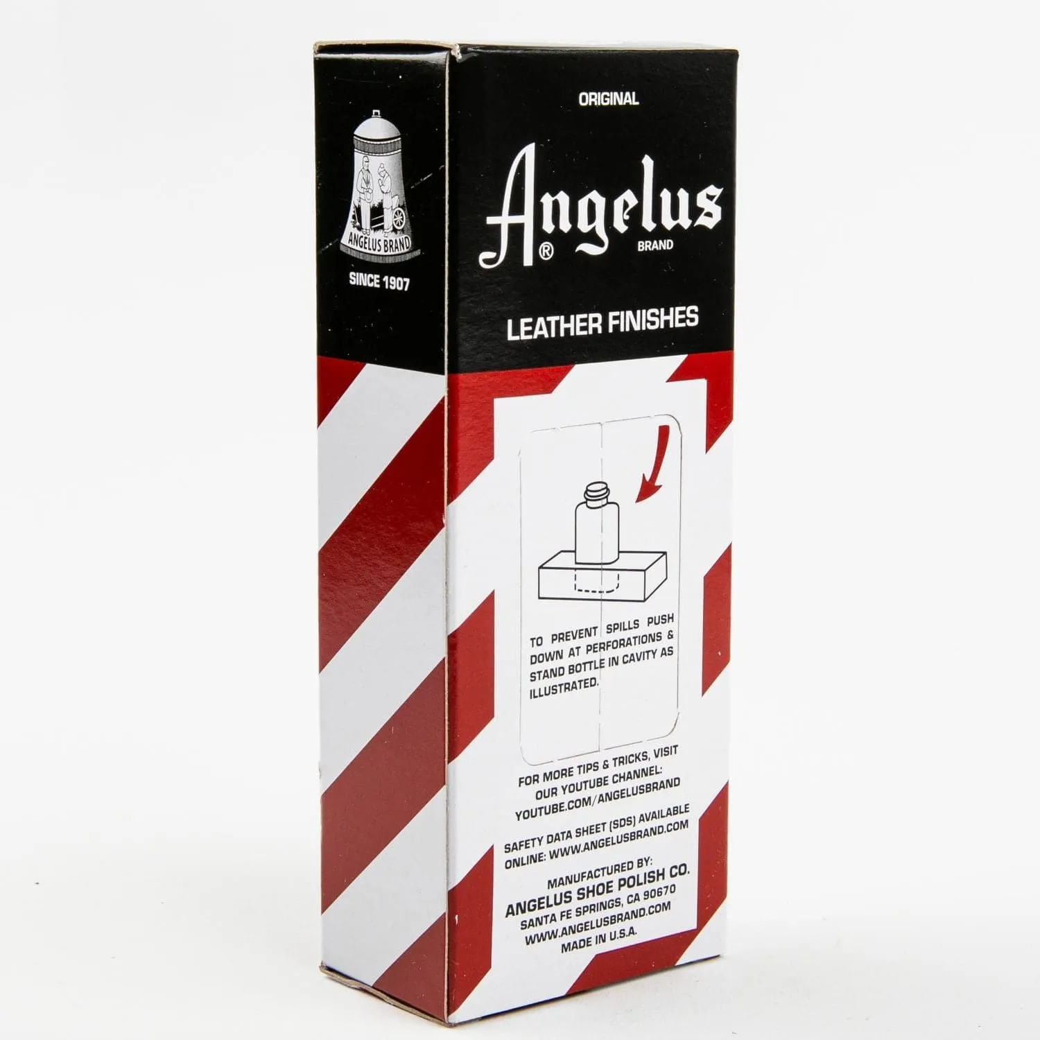 Angelus Leather Dye Jet Black #002 3Oz/88.72Ml