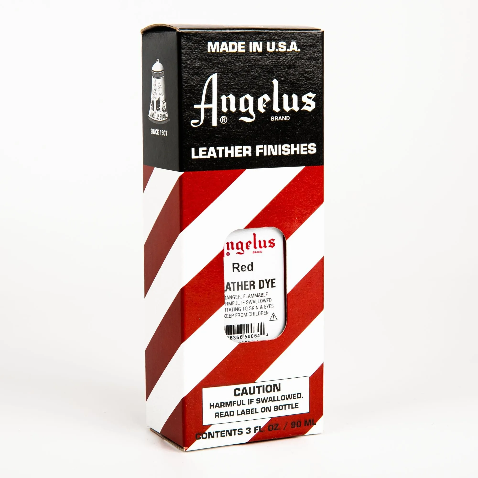 Angelus Leather Dye Red #064 3Oz/88.72Ml