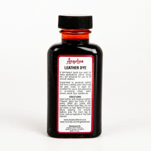 Angelus Leather Dye Red #064 3Oz/88.72Ml