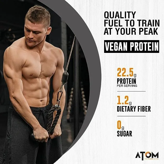 AS-IT-IS ATOM Whey Protein 1kg | 27g protein | Choco Hazel Fusion | Isolate & Concentrate | USA Labdoor Certified | With Digestive Enzymes for better absorption