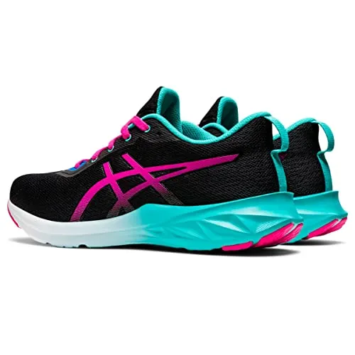 ASICS Women's VERSABLAST 2 Running Shoes, 9, Black/Pink GLO