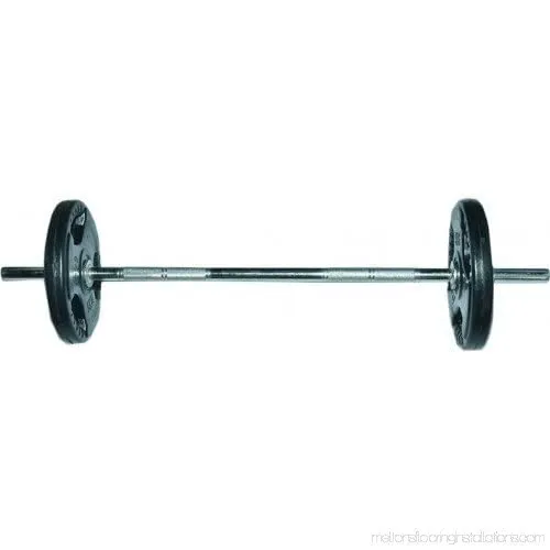 Body Maxx Weight Lifting Rod Barbell Size 4 Feet 28 MM Spring Locks