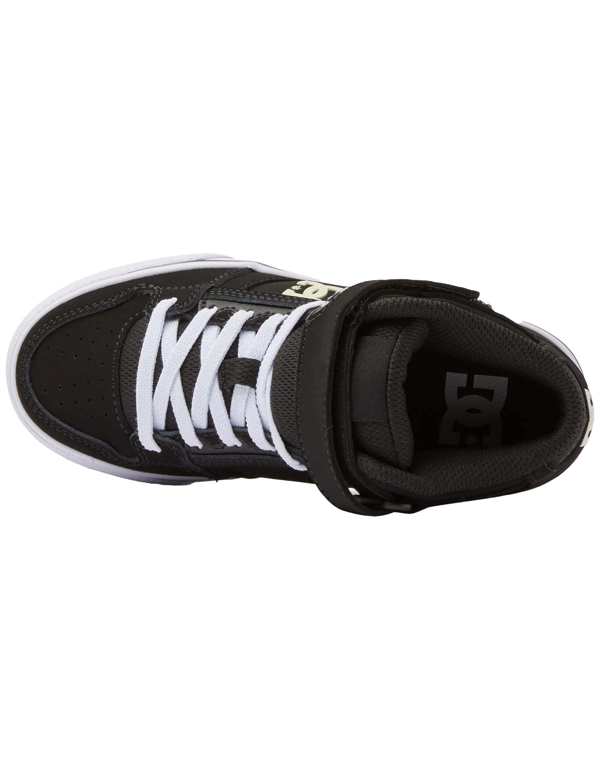 Boys Pure High-Top Shoes in Black & Glow