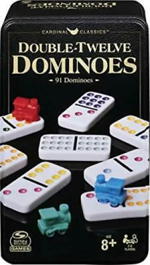 Cardinal Classics Double-Twelve Dominoes