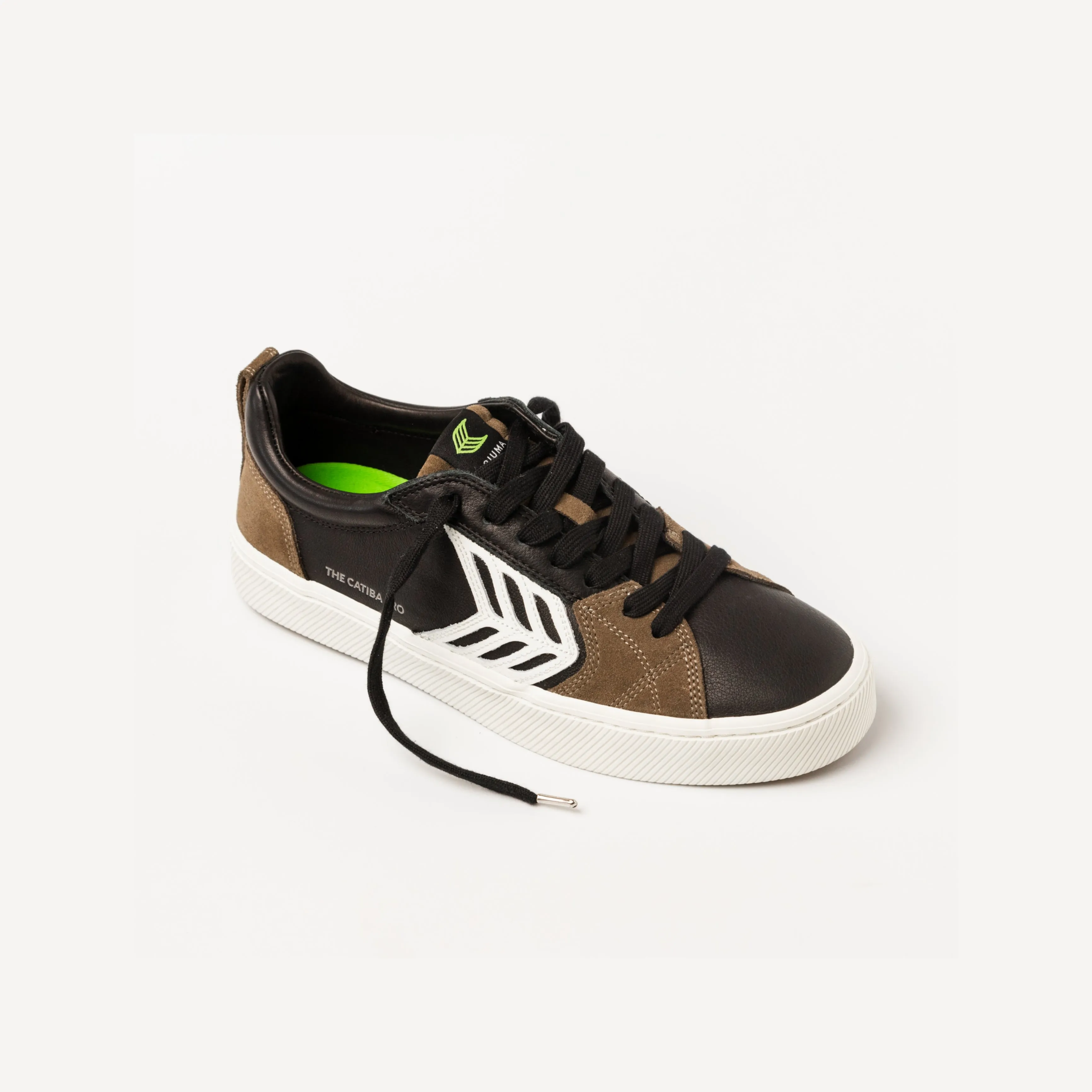 CARIUMA CATIBA PRO Black Premium Leather/Ivory Sneaker