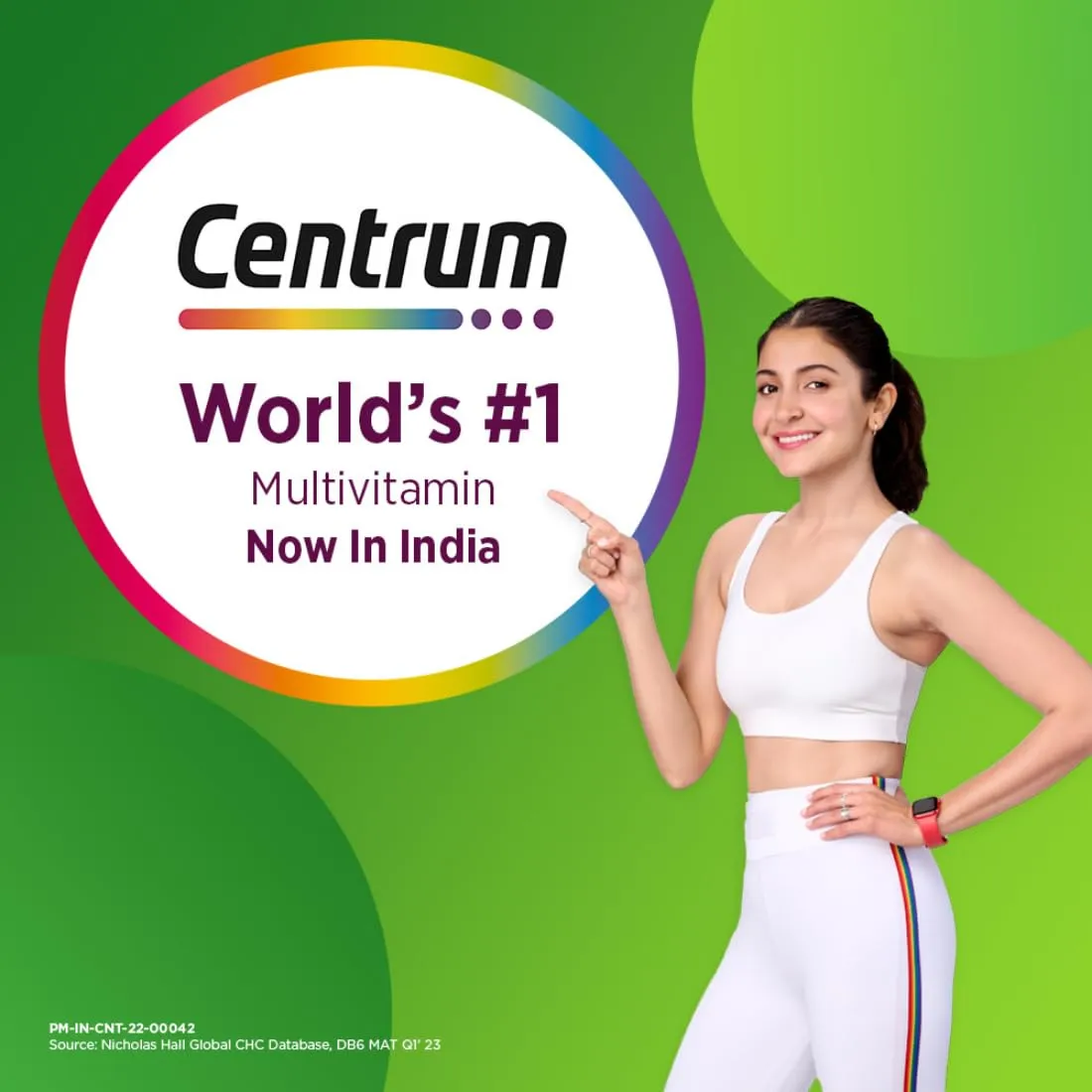 Centrum Adult 50 , World's No.1 Multivitamin with Calcium, Vitamin D3 & 21 other Nutrients for Overall Health, Strong Joints & Heart Health (Veg) 50 Tablets