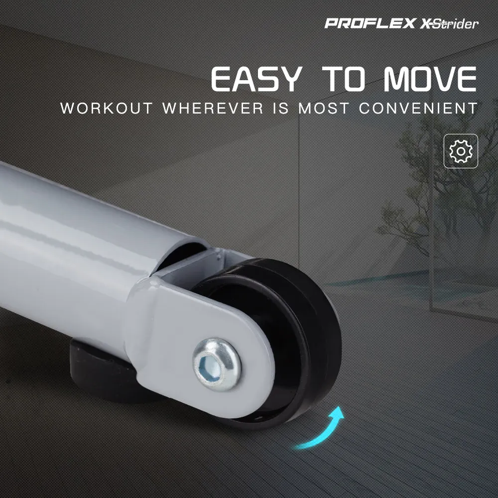 Compact Electric Treadmill, 6 Speed Levels, LED Display - PROFLEX