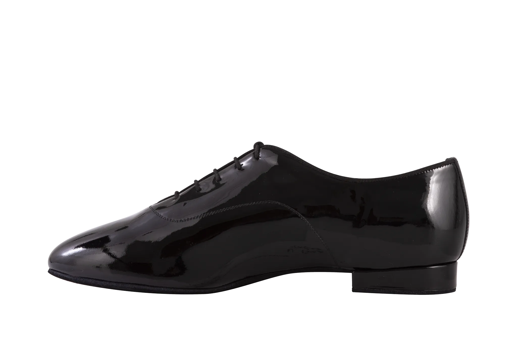 Dance Naturals 117 Lido Men's Ballroom Dance Shoe Available in Black Patent or Black Fabric