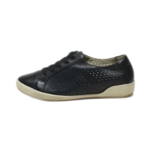 Dansko Lace Ups Pu Leather Black Colour For Women