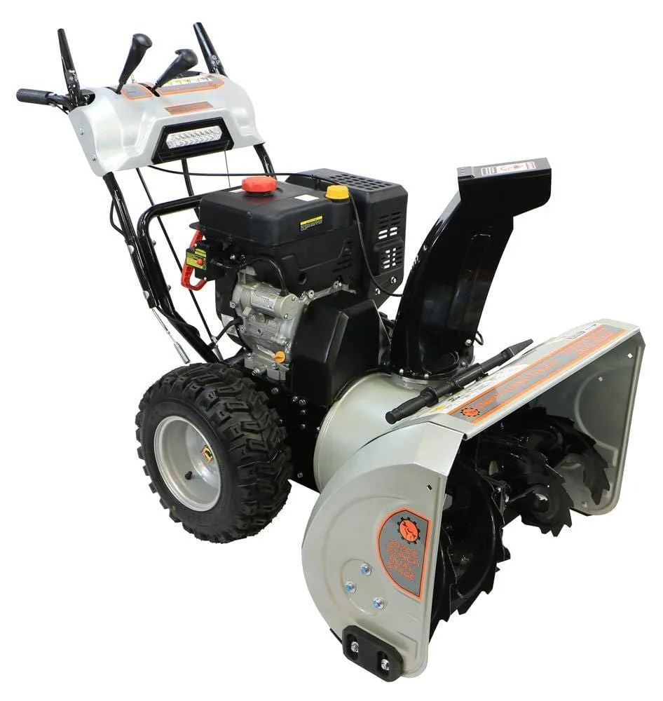 Dirty Hand Tools 103879 Self-Propelled - Electric Start 302cc Dual Stage Gas - 30" Snow Blower