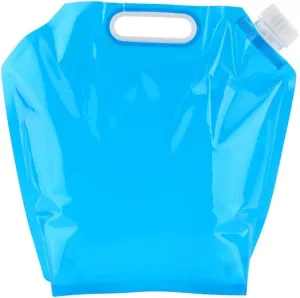 Drofail 10 Liters Portable Collapsible Water Storage Tank Water Container Water Carrier Lifting Bag Drinking Water Container for Travel Gym and Picnic Plan - (Blue-10 L)