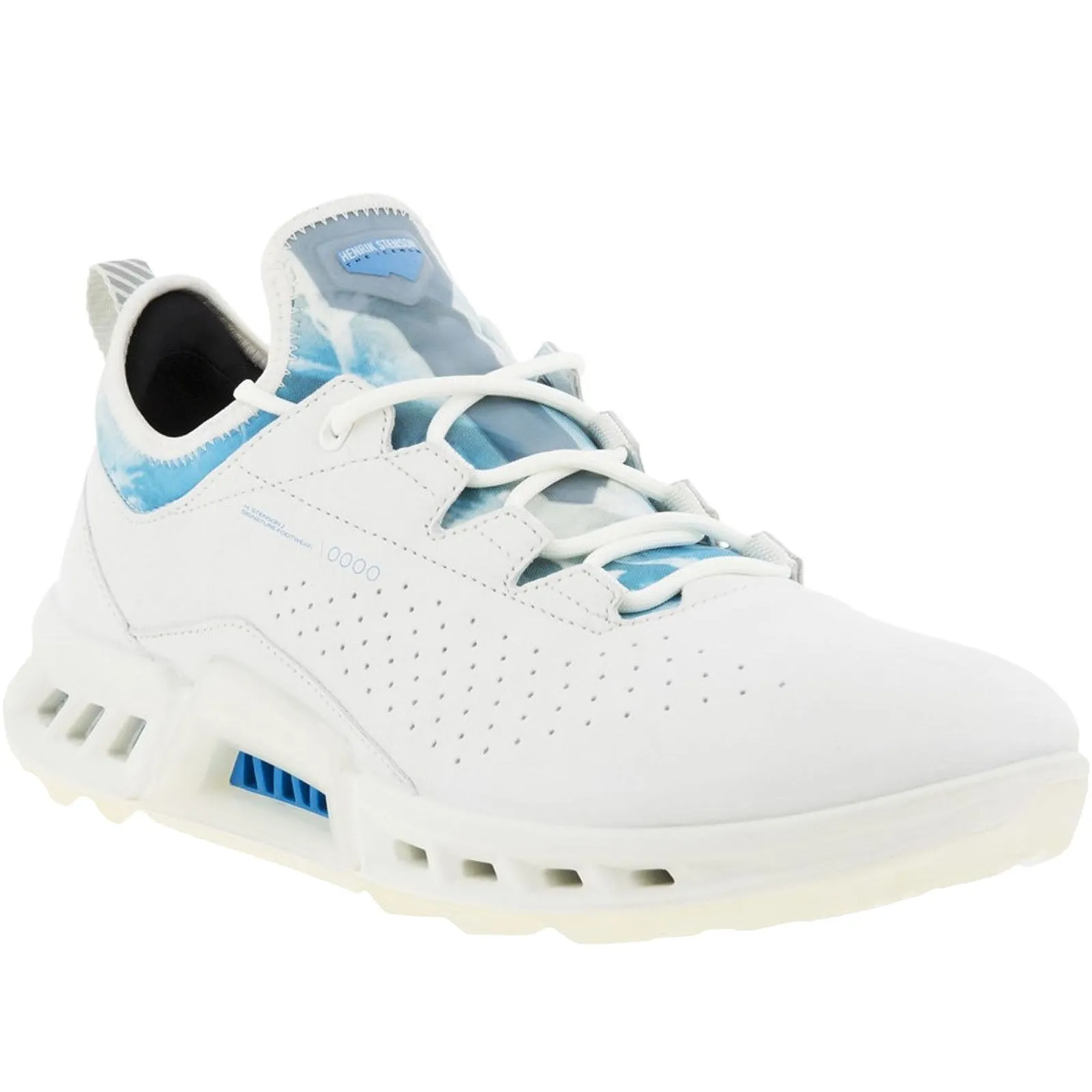 ECCO Mens Biom C4 GORE-TEX Leather Golf Trainers - White