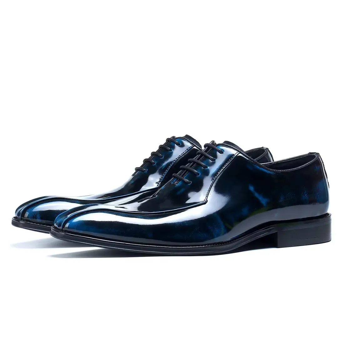 EleganLux Genuine Leather Oxford Dress Shoes