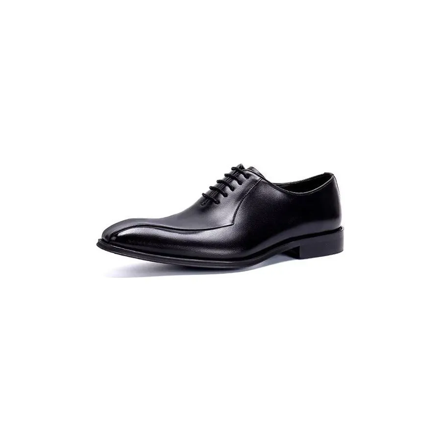 EleganLux Genuine Leather Oxford Dress Shoes