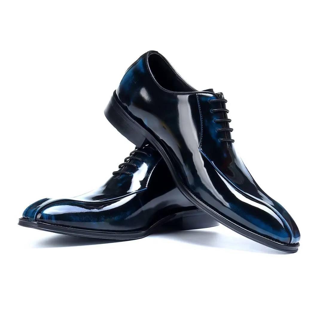 EleganLux Genuine Leather Oxford Dress Shoes