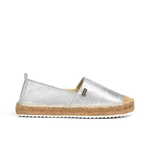 Espadrilles Creta Metal Silver