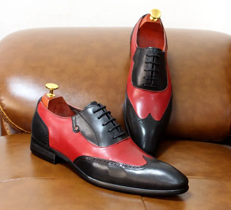 Genuine Leather Formal Business Leather Shoes Men