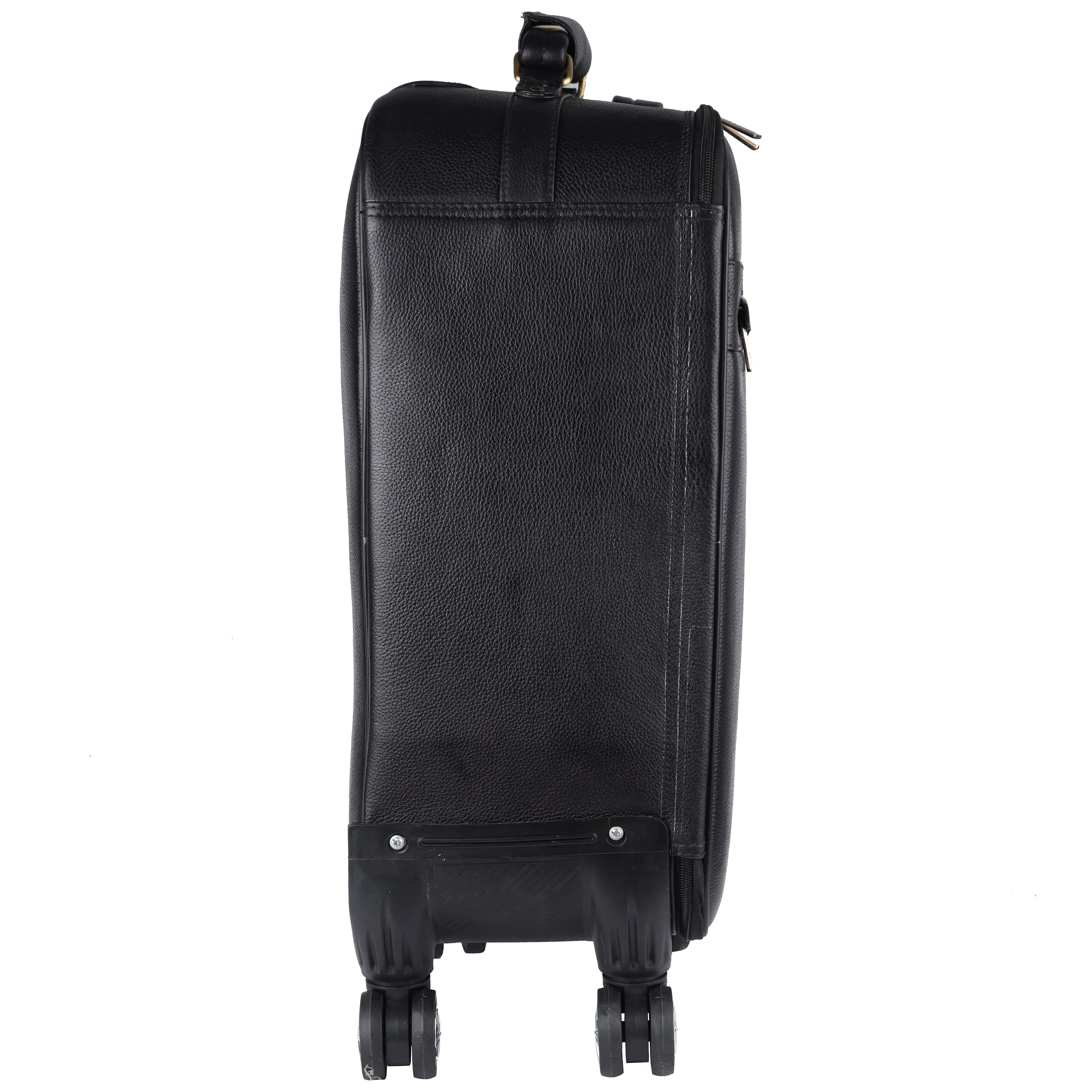 Genuine Leather Premium Travel Trolley Bag