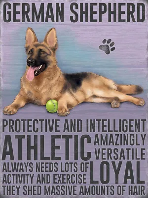 German Shepherd Sign