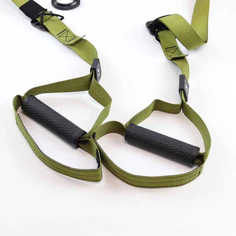 Hanging Training Strap Fitness Suspension Training Belt Sling Body Trainer Resistance Bands Set Fitness Gym Equipment