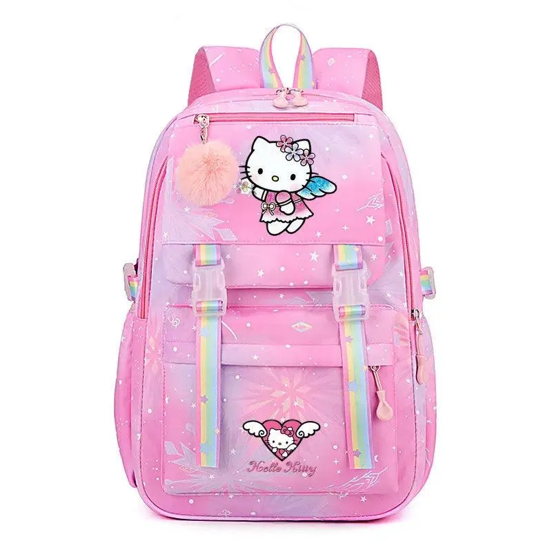 Hello Kitty Large Capacity Backpack – Kids' Waterproof School Bag