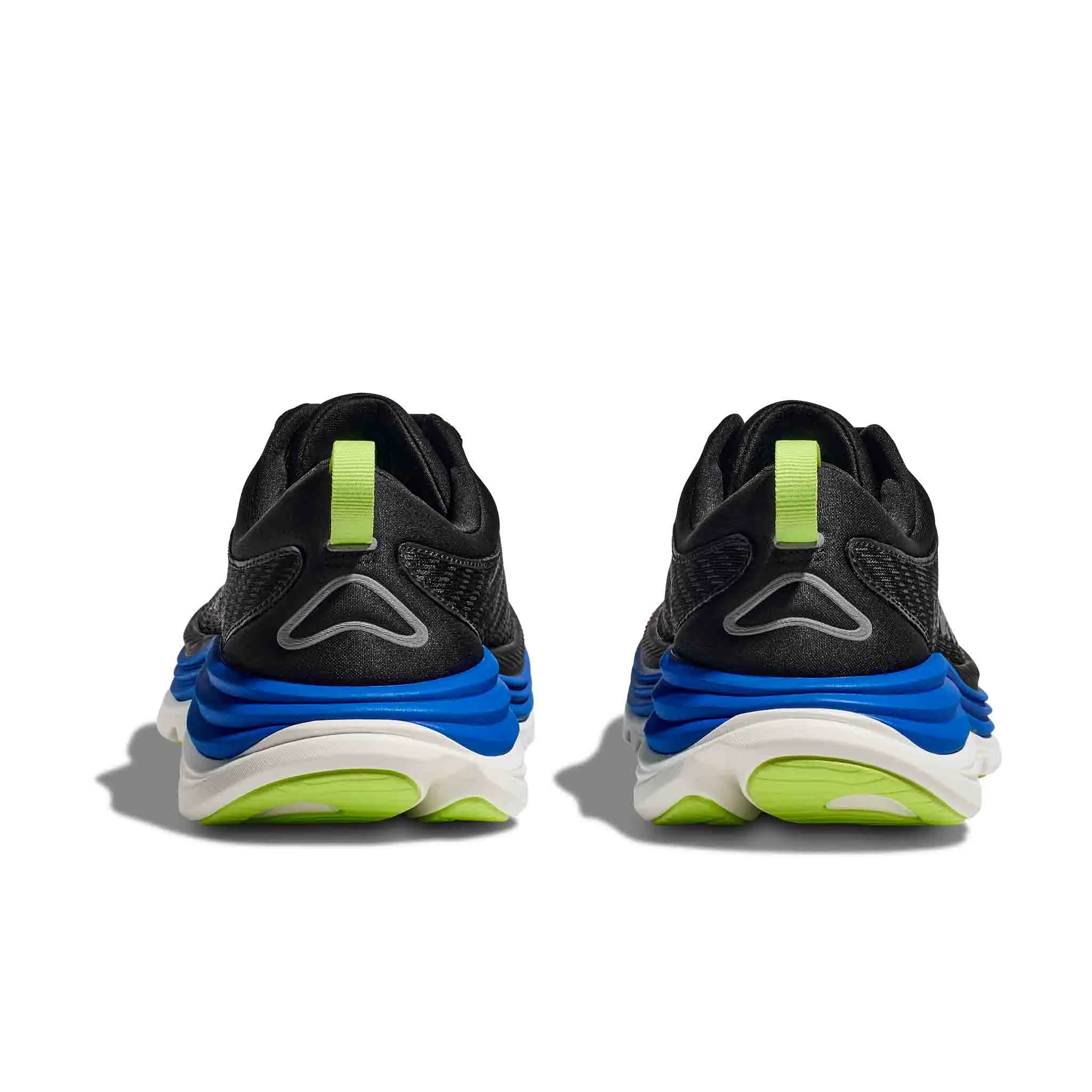 HOKA | Men's Gaviota 5 Running Shoes - Black/Electric Cobalt