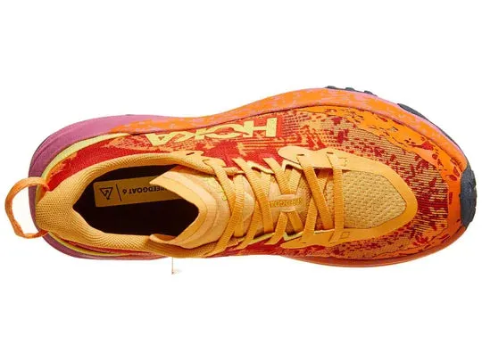 Hoka | Speedgoat 6 | Women's | Sherbet/Beet Root