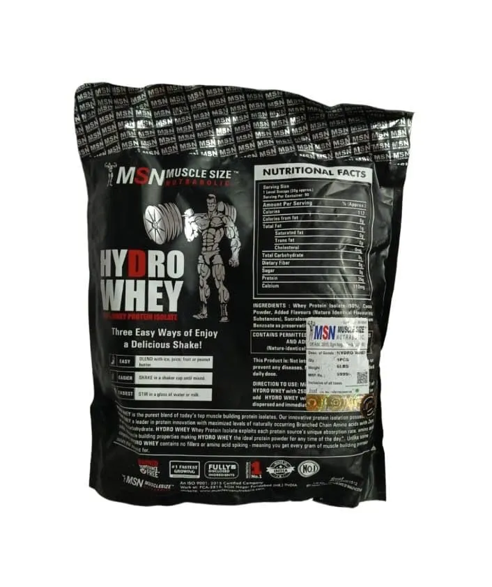 Hydro whey isolate 6 lbs.