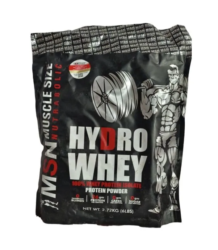 Hydro whey isolate 6 lbs.