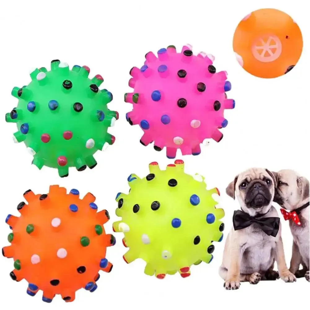 Interactive Durable Pet Training Ball Decompression Toy